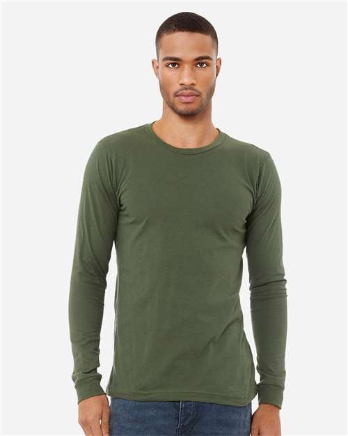 BELLA + CANVAS 3501 Unisex Jersey Long Sleeve Tee